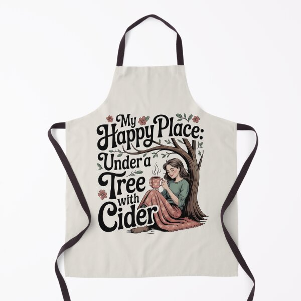 Item preview, My Happy Place: Under a Tree with Cider - Cozy Autumn Design designed and sold by Jollys-ArtShop.