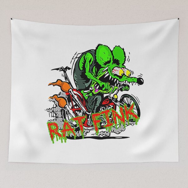 Item preview, Rod Monster Rat Cartoon Groovy Hot Vintage designed and sold by Kurt-Gigantic.