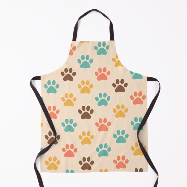 Item preview, Colorful Dog Paw Print Pattern Cute Pet Lover Polka Dot Design designed and sold by Buzzink.