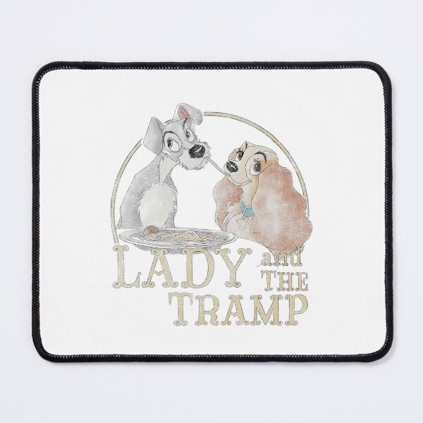 Item preview, Dogs Movies Spaghetti Cartoon Romantic Vintage Couple designed and sold by Ludvig-Faint91.