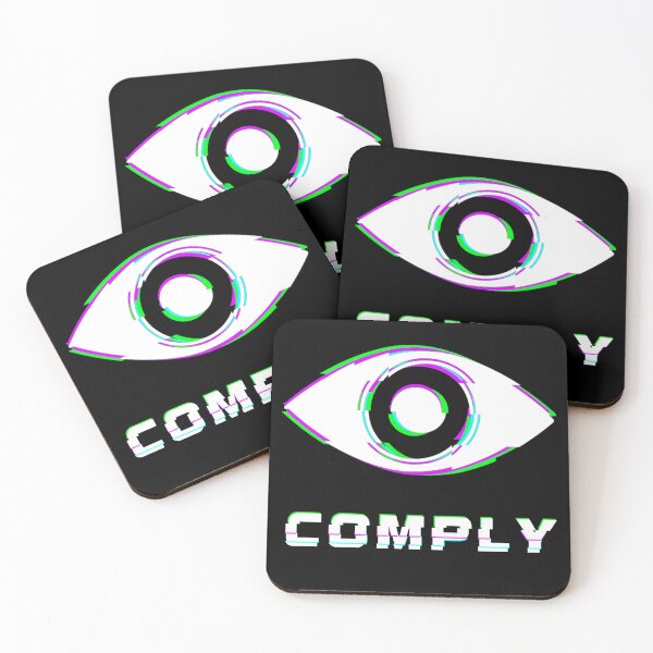 Item preview, Comply - Glitch Design designed and sold by CustomShirtGuy.