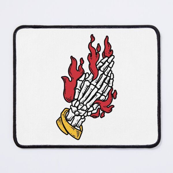 Item preview, Flaming Hands Prayer designed and sold by Short Stories Me.