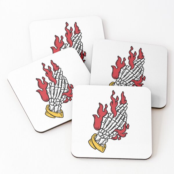 Item preview, Flaming Hands Prayer designed and sold by Short Stories Me.