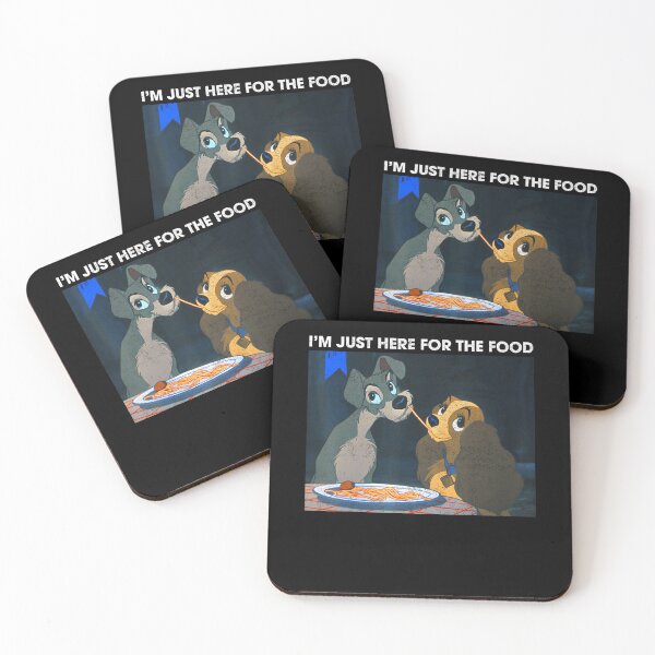 Item preview, Vintage Romantic Spaghetti Couple Movies Cartoon Dogs designed and sold by Ludvig-Faint91.