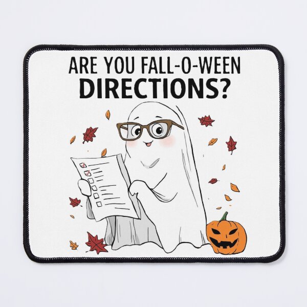 Item preview, Are You Fall-O-Ween Directions? Funny Ghost Teacher Halloween Pun designed and sold by jelonkaa.