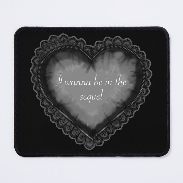 Item preview, I Want To Be In The Sequel Lace Heart designed and sold by The Noir Arts.