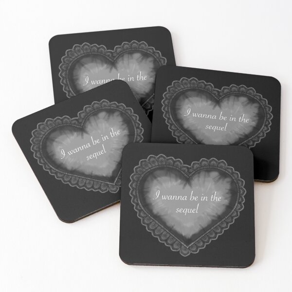 Item preview, I Want To Be In The Sequel Lace Heart designed and sold by The Noir Arts.