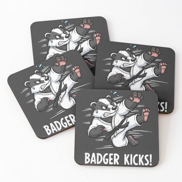 Item preview, Kicking Badger Fury designed and sold by Amir Faysal.