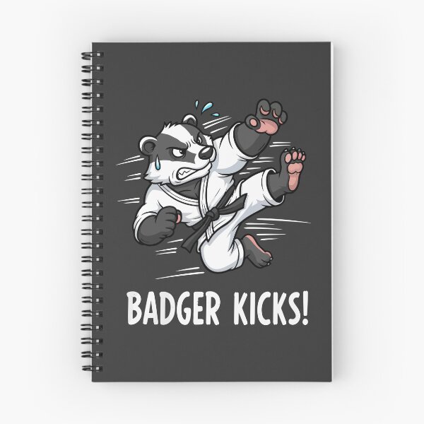 Item preview, Kicking Badger Fury designed and sold by Amir Faysal.