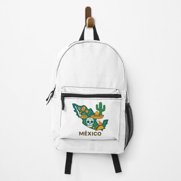 Item preview, Map of Mexico with Traditional Icons designed and sold by Wander Vibes.