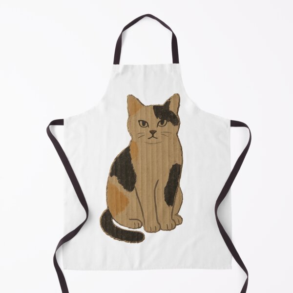 Item preview, Cute Cardboard Cat Illustration Sticker designed and sold by giooarts.