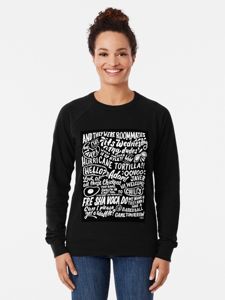Alternate view of Vine App Art Lightweight Sweatshirt