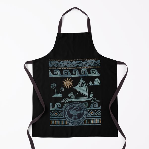 Item preview, Cartoon Island Tropical with Waves Vintage Ocean Girl designed and sold by Rodolfo-Garment.