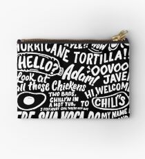 Vine App Art Zipper Pouch