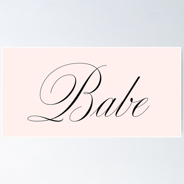 Item preview, Babe designed and sold by kassiopeiia.