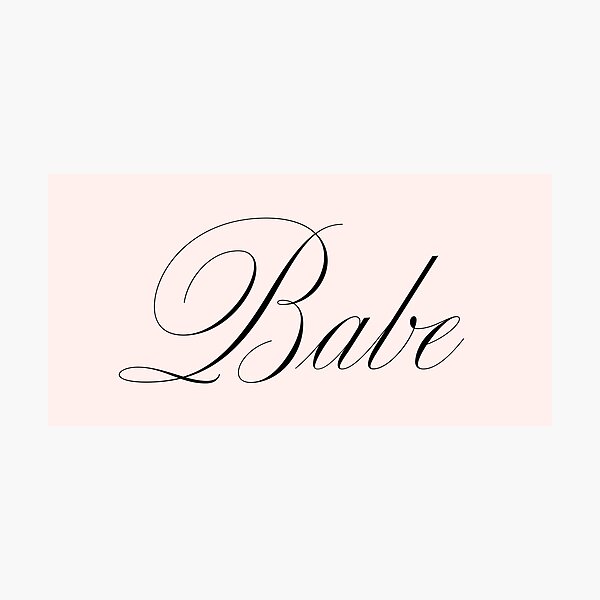 Item preview, Babe designed and sold by kassiopeiia.