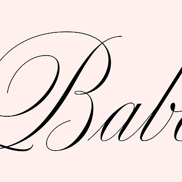 Artwork thumbnail, Babe by kassiopeiia