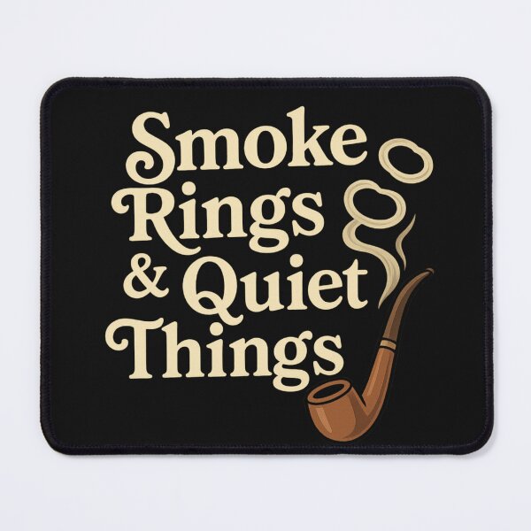 Item preview, Smoke Rings & Quiet Things designed and sold by JapplesBrewer.