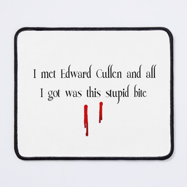 Item preview, Edward Cullen twilight funny meme design version 2 designed and sold by DisgustangCO.