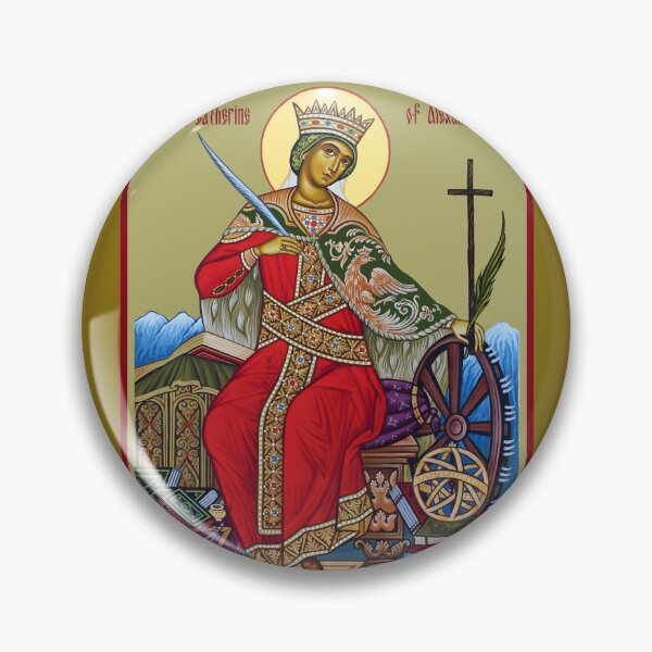 Item preview, Saint Catherine of Alexandria, Orthodox icon  designed and sold by orthodox-icon.
