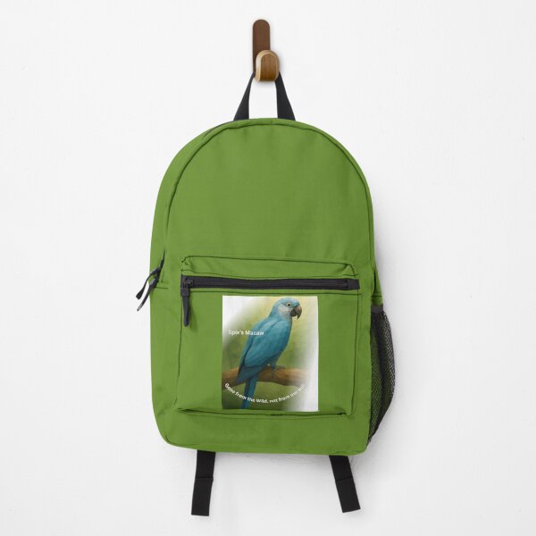 Item preview, Spix’s Macaw – Gone from the Wild, Not from Our Will designed and sold by GeoWild Designs.
