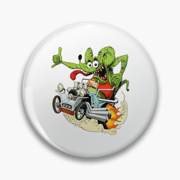 Item preview, Groovy Monster Cartoon Vintage Rod Hot Rat designed and sold by Kurt-Gigantic.