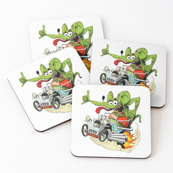 Item preview, Groovy Monster Cartoon Vintage Rod Hot Rat designed and sold by Kurt-Gigantic.