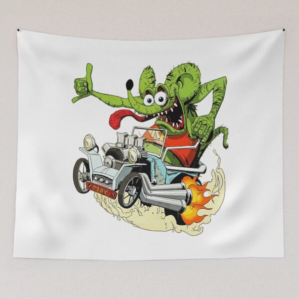 Item preview, Groovy Monster Cartoon Vintage Rod Hot Rat designed and sold by Kurt-Gigantic.