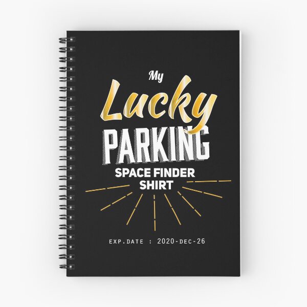 Item preview, Lucky Parking Space Shirt designed and sold by BlueRockDesigns.