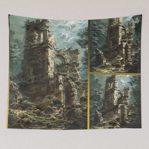Item preview, Ruin - Ancient Architecture Digital Art - 3D Modeling designed and sold by Armajay.