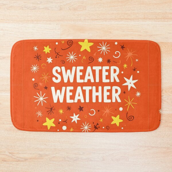 Item preview, Sweater Weather – Cozy Typography designed and sold by nhk999.