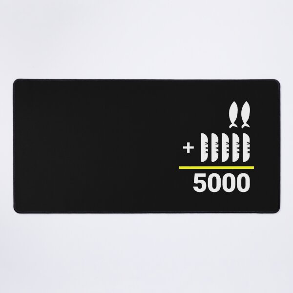 Item preview, 2 + 5 = 5000 (Feeding of the masses) designed and sold by Bespoke-Art.