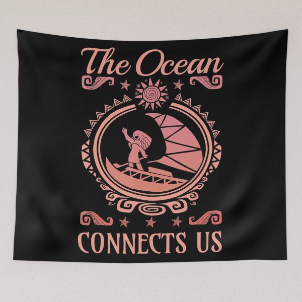 Item preview, Island Girl Ocean Waves Cartoon Tropical with Vintage designed and sold by Rodolfo-Garment.