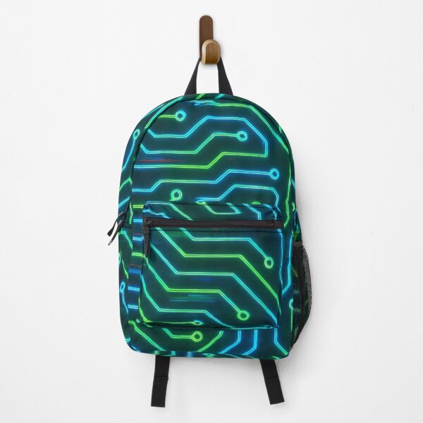 Item preview, Neon Circuit Board Pattern Futuristic Tech Cyberpunk Design designed and sold by Buzzink.