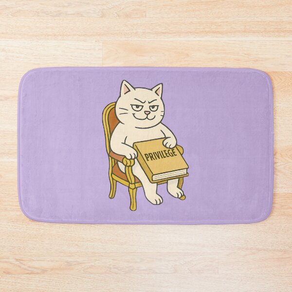 Item preview, Smug Cat, Privilege Book, Dark Humor | PERFECT GIFT FOR YOU AND FRIENDS designed and sold by TIBORTELEKY.