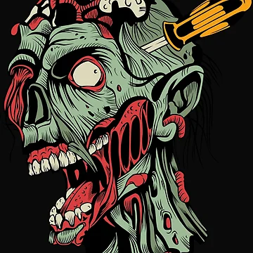 Artwork thumbnail, Zombie - Cartoon by RWT-Design