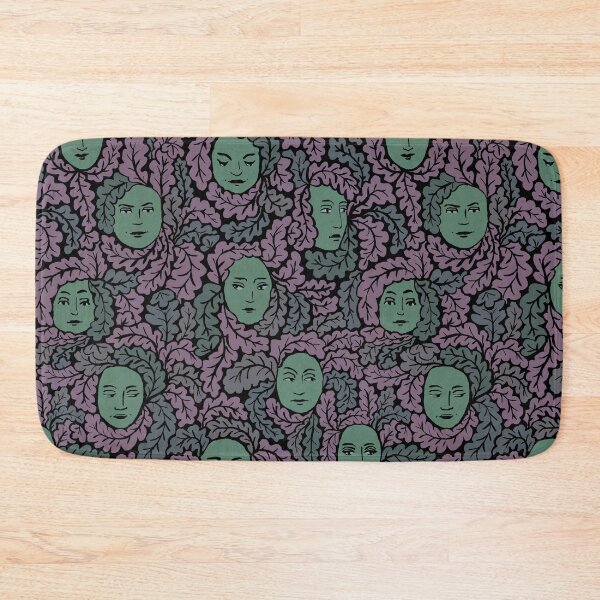 Item preview, Faces in the leaves — psychedelic designed and sold by tanaudel.