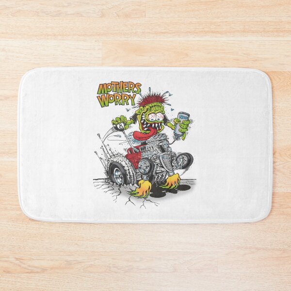 Item preview, Rod Vintage Monster Groovy Hot Rat Cartoon designed and sold by Kurt-Gigantic.