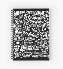 Vine App Art Spiral Notebook