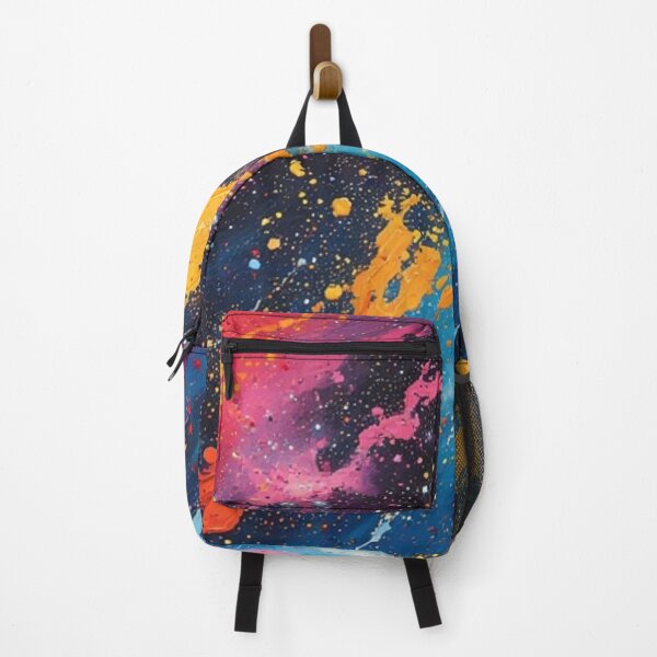Item preview, Pollock Cosmic Chaos Abstract Galaxy Drip Painting designed and sold by yellowwpaint.