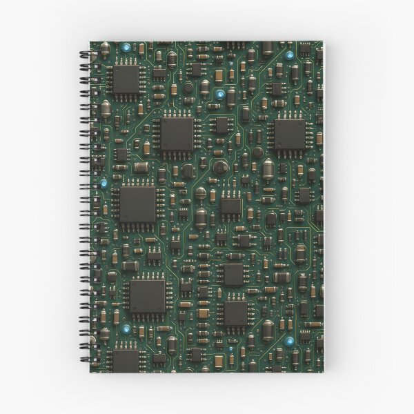 Item preview, Realistic Circuit Board Pattern  Futuristic Tech Electronics Design designed and sold by Buzzink.
