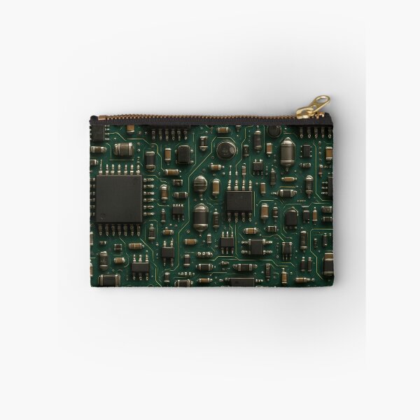 Item preview, Realistic Circuit Board Pattern  Futuristic Tech Electronics Design designed and sold by Buzzink.