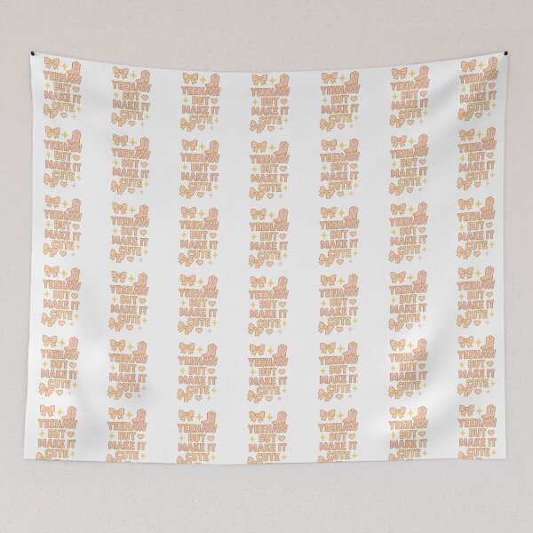 Item preview, Yeehaw But Make It Cute– Girly Western Typography with Bows & Sparkles designed and sold by CreatedbyKandJ.