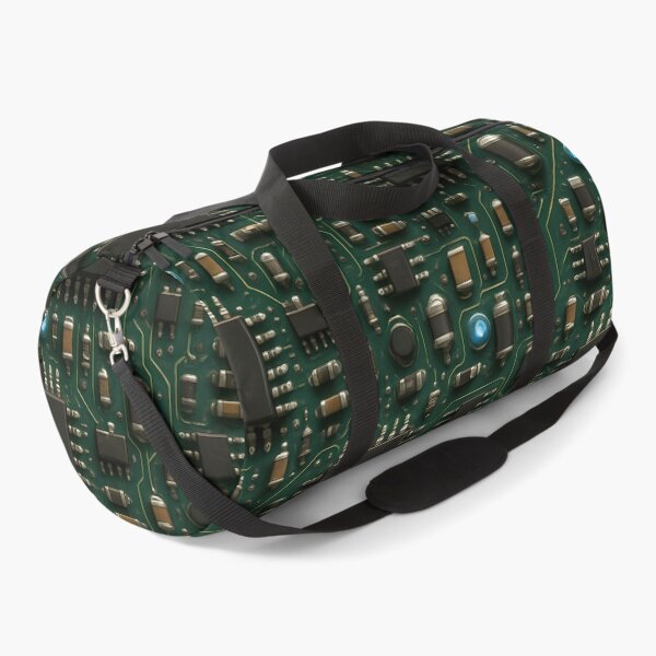 Item preview, Realistic Circuit Board Pattern  Futuristic Tech Electronics Design designed and sold by Buzzink.