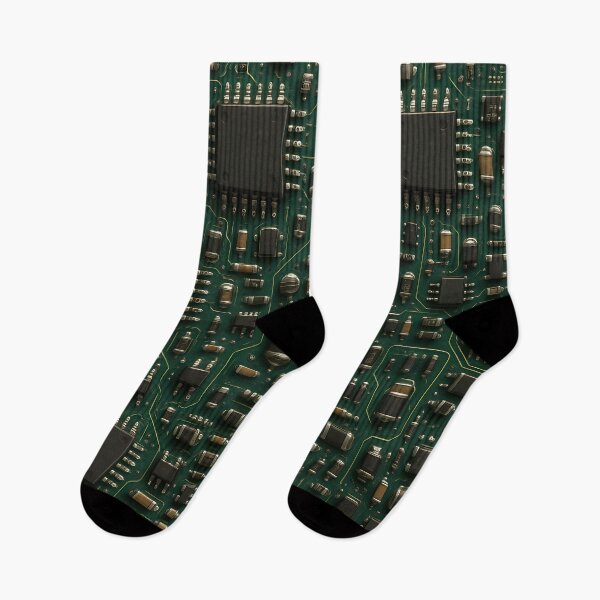 Item preview, Realistic Circuit Board Pattern  Futuristic Tech Electronics Design designed and sold by Buzzink.