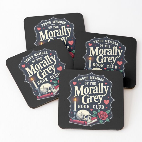 Item preview, Morally Grey Merch Dark Romance Romantasy Smutty Book Lover designed and sold by DesignsByAnett.