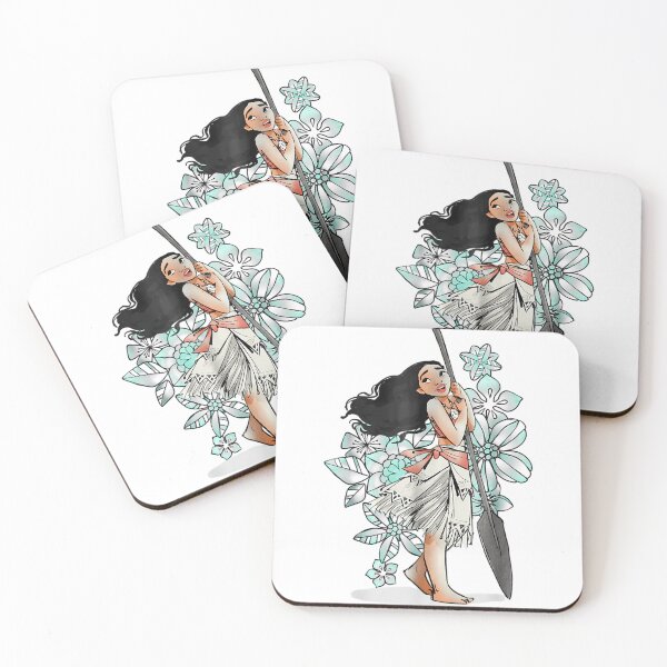 Item preview, Tropical Waves Ocean Girl Cartoon Vintage with Island designed and sold by Rodolfo-Garment.