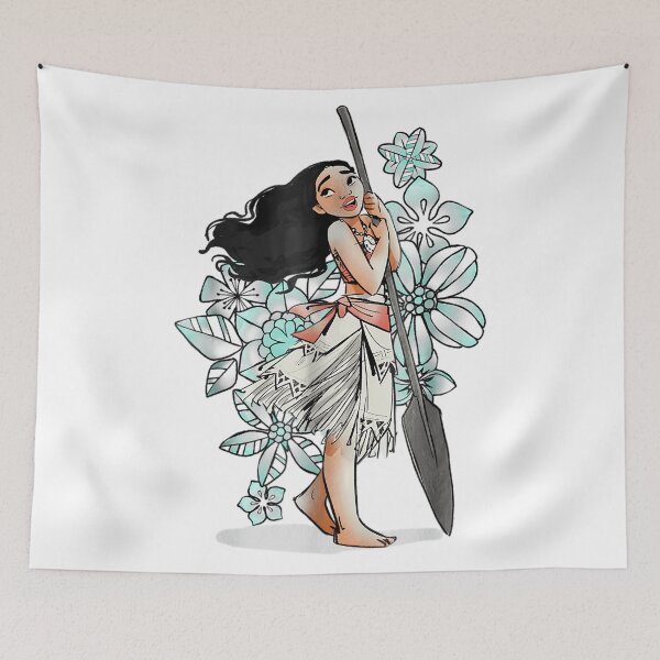 Item preview, Tropical Waves Ocean Girl Cartoon Vintage with Island designed and sold by Rodolfo-Garment.