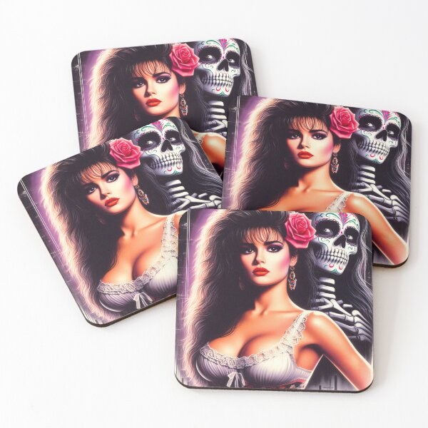Item preview, Retro Creepy Girl designed and sold by PulpVintage.