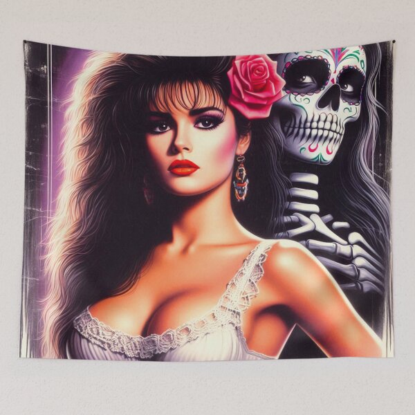 Item preview, Retro Creepy Girl designed and sold by PulpVintage.